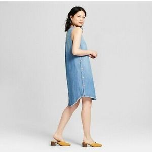 Universal Thread Side Button Denim Dress